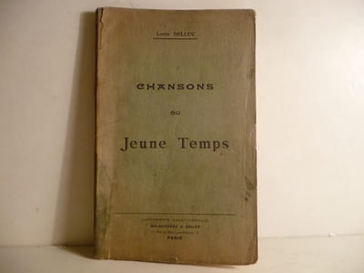 Chansons du jeune temps. Poésies 1906-1908.