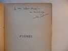 Poèmes. Âmes en peine et corps sans âme. Les clefs adentes. Le douloureux trésor.. SALMON (André)