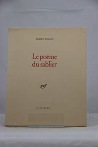 Le poème du sablier.