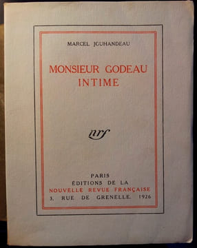 Monsieur Godeau intime.. JOUHANDEAU (Marcel)