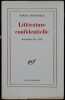LITTERATURE CONFIDENTIELLE. Journaliers III, 1959.. JOUHANDEAU (Marcel)