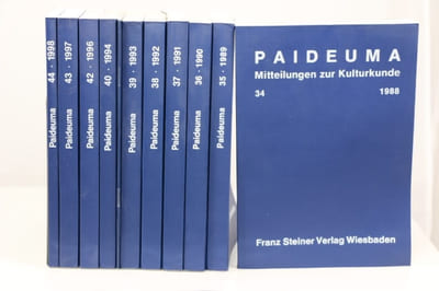 PAIDEUMA Mitteilungen zur Kulturkunde.