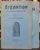 BYZANTION Revue Internationale des Etudes Byzantines. Tome VI (1931).. 
