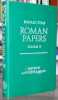 ROMAN PAPERS. Vol. IV. Edited by E. Badian.. SYME (Ronald)