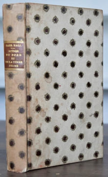 SCÈNES DU BORD ET DE LA TERRE FERME. Traduites de l'anglais par Amédée Pichot.. BASIL HALL (Capitaine)