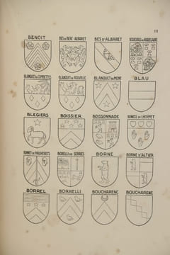 Armorial du Gévaudan.. LESCURE (Vicomte de)
