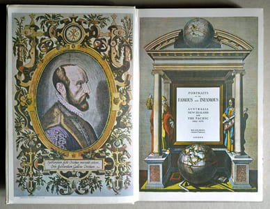 Portraits of the famous and infamous. Australia, New Zealand and The Pacific. 1492-1970.