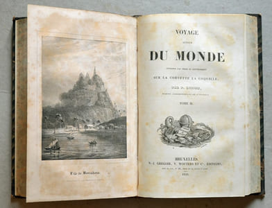 Voyage autour du monde entrepris par ordre du gouvernement sur la corvette La Coquille (2 tomes, sur 4, en un vol.)