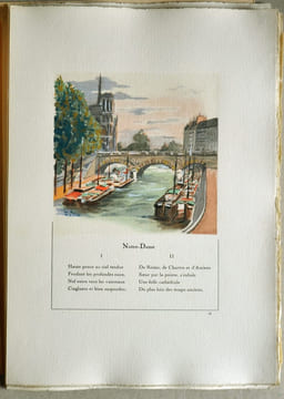 Paris. Couleur de temps.. LANGRUNE - ALIBERT (François-Paul)