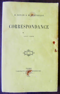 CORRESPONDANCE. 1847-1892.