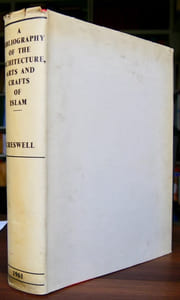 A bibliography of the architecture, Arts and Crafts of Islam.