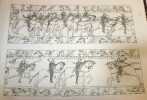 La Tapisserie de Bayeux représentant la conquête de l'Angleterre en 1066. Edit. variorum, dédiée à l'Acad. des Insc. et B.-Lett.. JUBINAL (Achille)