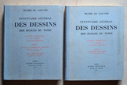 Inventaire général des dessins des Ecoles du Nord - Ecoles Allemande et Suisse (2 tomes).