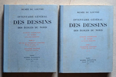 Inventaire général des dessins des Ecoles du Nord - Ecoles Allemande et Suisse (2 tomes).