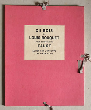 XII bois […] pour illustrer un "Faust".. BOUQUET (Louis)