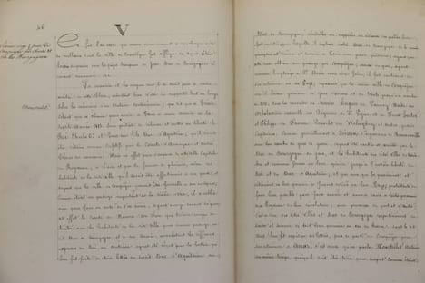 Mémoire pour servir à l'Histoire de Compiègne. . [COMPIEGNE] [MANUSCRIT] [BERTHEAU (Dom Placide)]
