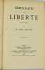 Democratie et Liberté (1861-1867). OLLIVIER (Emile)