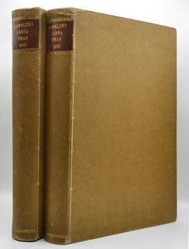 Sammlung des Freiherrn Adalbert von Lanna Prag. Erster & zweiter Teile.. [LANNA (Adalbert von)]. Catalogues de vente