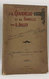 Jean-Baptiste Chaigneau et sa famille.