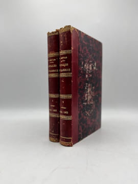 Annales historiques du Barrois de 1352 à 1411 ou histoire politique, civile, militaire et ecclésiastique du duché de Bar sous le règne de Robert, duc ...
