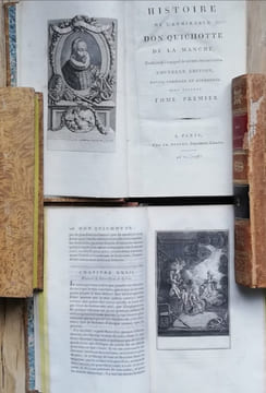Histoire de l'admirable Don Quichotte de la Manche. Traduite de l'espagnol de Michel de Cervantès. Nouvelle édition, revue, corrigée et augmentée avec ...