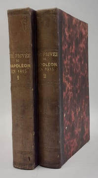 Mémoires pour servir à l'histoire de la vie privée, du retour et du règne de Napoléon en 1815.. FLEURY de CHABOULON