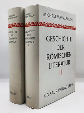 Geschichte der römischen Literatur (I-II).. ALBRECHT (Michael von)