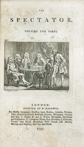THE SPECTATOR (8 vol.). Complete set.