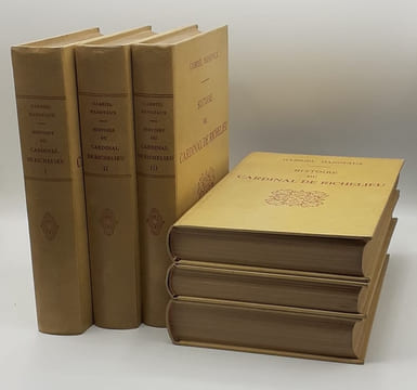 Histoire du Cardinal de Richelieu [6 tomes].. HANOTAUX (Gabriel)