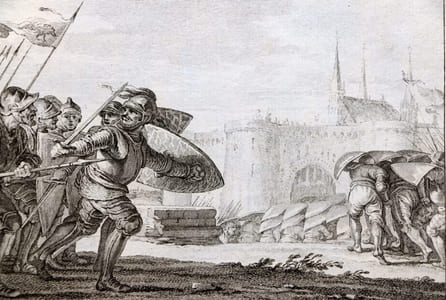 Figure de l'Histoire de France dessinées par M. Moreau le jeune, et gravées sous sa direction ; Avec le texte explicatif rédigé par M. l'Abbé Garnier, Continuateur de l'Histoire de France de l'Abbé Velly.