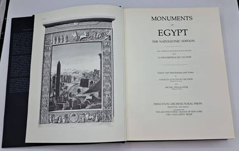 Monuments of Egypt. The Napoleonic edition. The complete archeological plates from La Description de l'Egypte.. COULSTON GILLIPSIE (Charles), ...