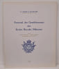 Armorial des gentilhommes des &eacute;coles royales militaires. Essai. Tome I - Fasc. 3 : Bouays &agrave; Canelle (et suppl&eacute;ment au fasc. 2).. LABARRE de ...