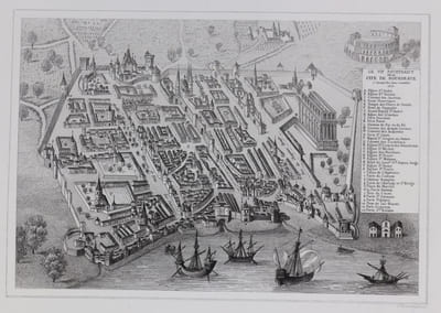 Histoire des monuments anciens et modernes de la ville de BORDEAUX.