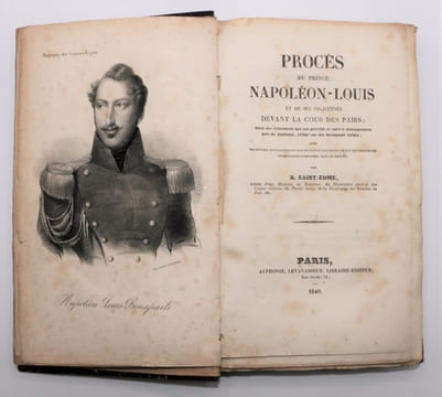 Procès du prince Napoléon-Louis et de ses co-accusés devant la Cour des pairs ; récit des événemens qui ont précédé et suivi le débarquement près de ...