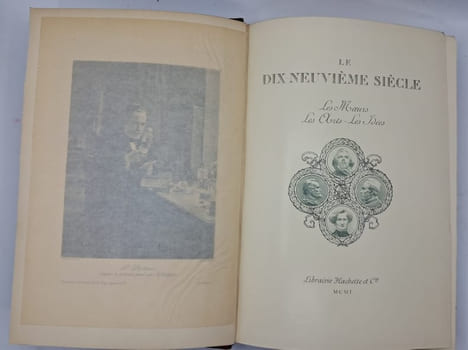 Le dix-neuvième siècle. Les moeurs, les arts, les idées.. BOURGEOIS (Emile)