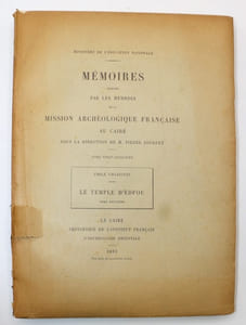 Le temple d'Edfou. Tome huitième.