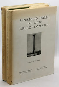Repertorio d'Arte dell'Egitto greco-romano. Serie C - Volume I-II. Tavole 1-113, numeri 1-146.