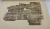 Un papyrus médical copte.. CHASSINAT (Emile)