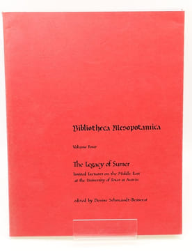 The Legacy of Sumer. Invited lectures on the Middle East at the University of Texas at Austin.. SCHMANDT-BESSERAT (Denise)