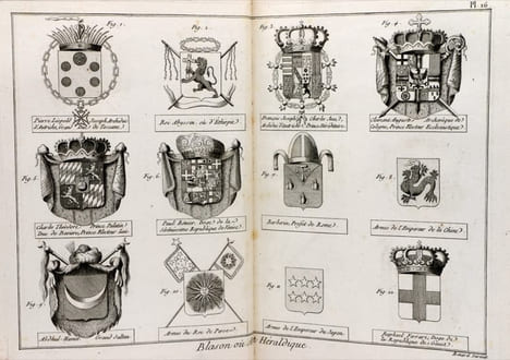 BLASON ou ART HERALDIQUE.. undefined