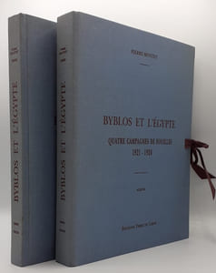 BYBLOS et l'EGYPTE. Quatre campagnes de fouilles 1921-1924.