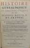 Histoire généalogique et chronologique de la maison royale de France. Tome second.. ANSELME (le P.), DU FOURNY