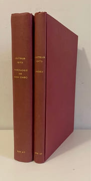 Textes fondamentaux de la théologie de Kom Ombo. Index.. GUTBUB (Adolphe)
