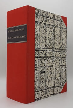 Jean le théologien. I - Sa théologie, le Christ, notre Seigneur, hier, aujourd'hui, toujours et son évangile dans l'église ancienne - II - Les grandes ...