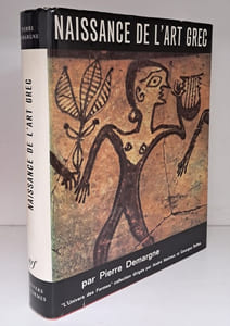 Naissance de l'art grec.