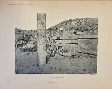 Fouilles à Baouît.