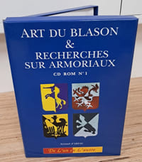 Art du blason & recherches sur armoriaux. CD ROM N° 1.
