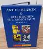 Art du blason & recherches sur armoriaux. CD ROM N&deg; 1.. ABZAC (Arnaud d')