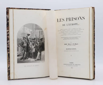 Les prisons de l'Europe.. ALBOIZE & MAQUET