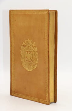 Obéron ou les aventures de Huon de Bordeaux.. RELIURE AUX ARMES DE NAPOLEON Ier WIELAND